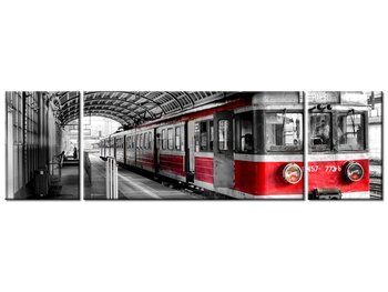 Obraz Dworzec w Poznaniu, 3 elementy, 170x50 cm - Oobrazy