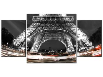 Obraz Eiffel Tower, 3 elementy, 80x40 cm - Oobrazy