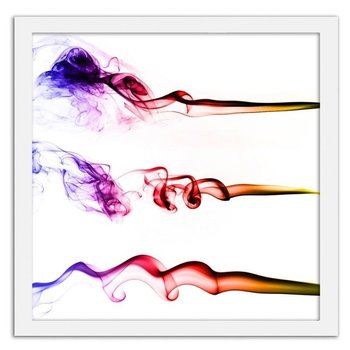 Obraz FEEBY Kolorowy dym, 70x70 cm - Feeby
