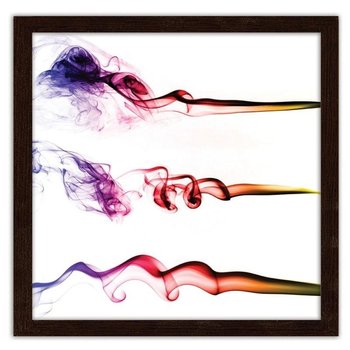 Obraz FEEBY Kolorowy dym abstrakcyjny, 60x60 cm - Feeby