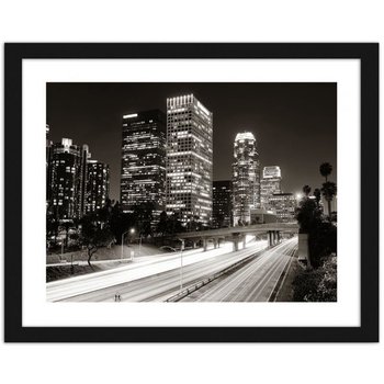 Obraz FEEBY Los Angeles w nocy, 60x40 cm - Feeby