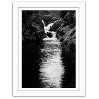 Obraz FEEBY Rzeka wśród skał, 60x80 cm - Feeby
