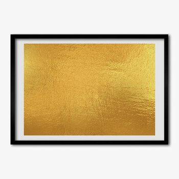 Obraz foto w ramce TULUP Złota folia tło 70x50 cm cm - Tulup