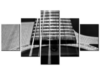 Obraz Gitara - Tschiae, 5 elementów, 125x70 cm - Oobrazy
