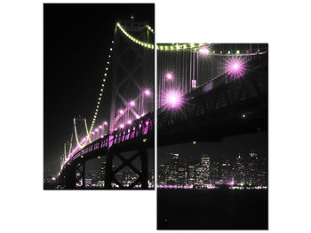 Obraz Golden Gate Bridge - Tanel Teemusk, 2 elementy, 60x60 cm - Oobrazy
