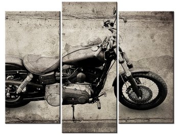 Obraz Harley davidson, 3 elementy, 90x70 cm - Oobrazy