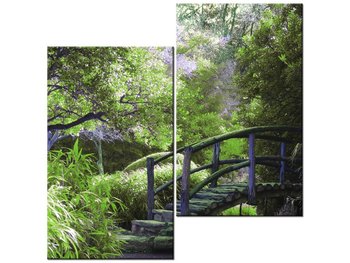 Obraz Japoński Ogród, 2 elementy, 60x60 cm - Oobrazy