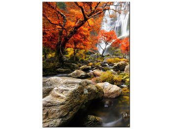 Obraz Jesienny wodospad, 70x100 cm - Oobrazy