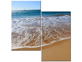 Obraz Jesteśmy na plaży - Yinghai, 2 elementy, 60x60 cm - Oobrazy