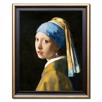 obraz Johannes Vermeer DZIEWCZYNA Z PERŁĄ + RAMA