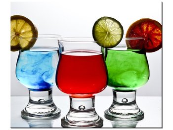 Obraz Kolorowe drinki - Nina Matthews, 60x50 cm - Oobrazy