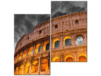 Obraz Koloseum w świetle, 2 elementy, 60x60 cm - Oobrazy