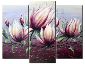 Obraz Kwiat magnolii, 3 elementy, 90x70 cm - Oobrazy