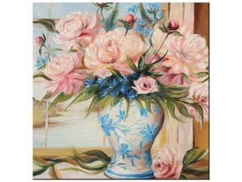 Obraz Kwiaty w wazonie, 40x40 cm - Oobrazy