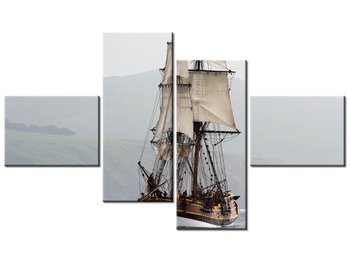 Obraz Lady Washington - Don McCullough, 4 elementy, 140x80 cm - Oobrazy
