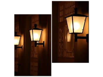 Obraz Lampy ścienne, 2 elementy, 60x60 cm - Oobrazy