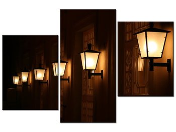 Obraz Lampy ścienne, 3 elementy, 90x60 cm - Oobrazy