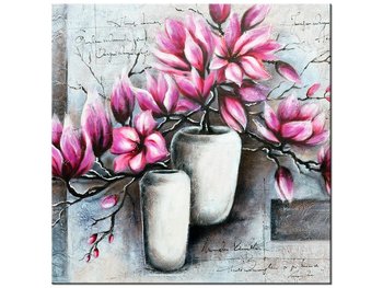 Obraz Magnolie w wazonach, 30x30 cm - Oobrazy