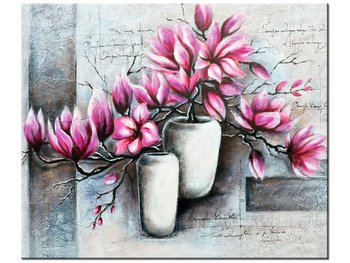 Obraz Magnolie w wazonach, 60x50 cm - Oobrazy