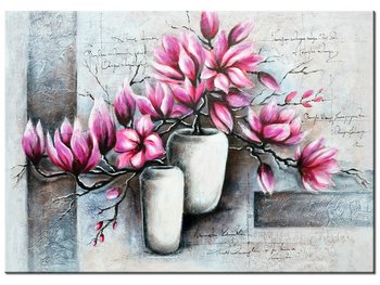 Obraz Magnolie w wazonach, 70x50 cm - Oobrazy