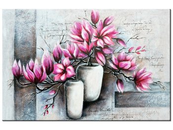 Obraz, Magnolie w wazonach, 90x60 cm - Oobrazy