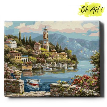 Obraz Malowanie Po Numerach 40X50 cm / Gdzieś We Włoszech / Oh Art! - Oh Art!