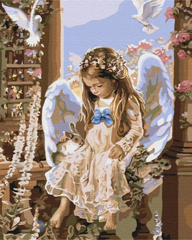 Obraz Malowanie po numerach, Mały aniołek - Symag