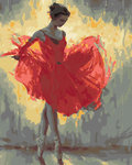 Obraz Malowanie po numerach, Tancerka&nbsp;-&nbsp;Norimpex