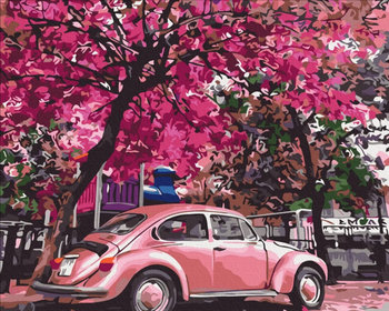 Obraz Malowanie po numerach, Wiosenny parking - Symag
