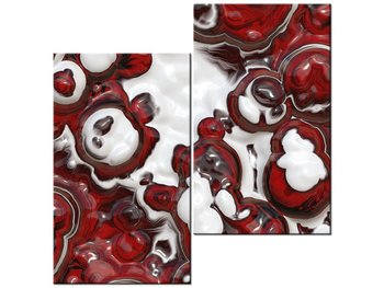 Obraz Marble Zaus, 2 elementy, 60x60 cm - Oobrazy