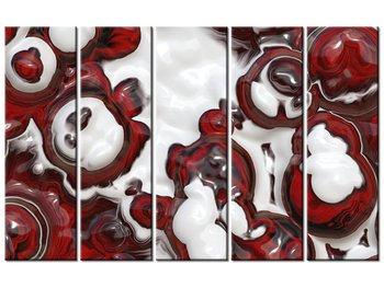 Obraz Marble Zaus, 5 elementów, 100x63 cm - Oobrazy