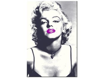 Obraz Marilyn Monroe z fioletowymi ustami, 20x30 cm - Oobrazy