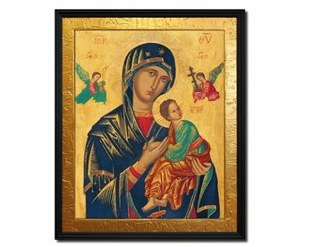 Obraz MARYJA MATKA BOŻA NIEUSTAJĄCEJ POMOCY ramka - Art Impresja