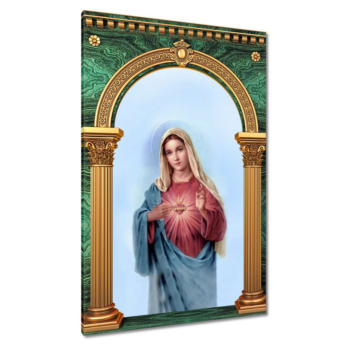 Obraz Matka Boska Maryja Maria, 40x60cm - ZeSmakiem | Sklep EMPIK.COM