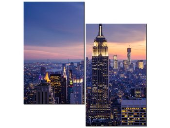 Obraz Miasto Nowy Jork, 2 elementy, 60x60 cm - Oobrazy