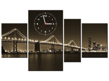 Obraz, Most nocą - Tanel Teemusk, 4 elementów, 120x70 cm - Oobrazy