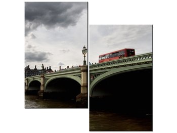 Obraz Na moście, 2 elementy, 60x60 cm - Oobrazy