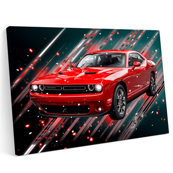 Obraz na płótnie 100x70 Dodge Challenger USA Samochód - Printonia