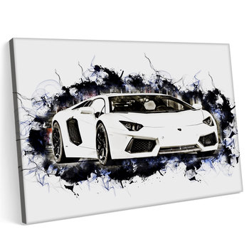 Obraz na płótnie 100x70 Lamborghini Aventador LP700 Samochód - Printonia