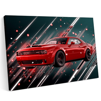 Obraz na płótnie 70x50 Dodge SRT Challenger Sport USA Samochód - Printonia