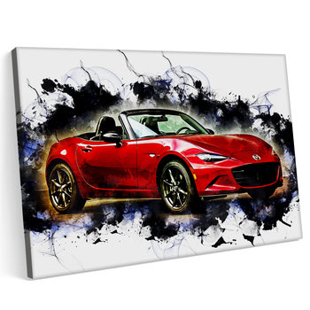 Obraz na płótnie 70x50 Mazda MX 5 Miata Samochód Sport - Printonia