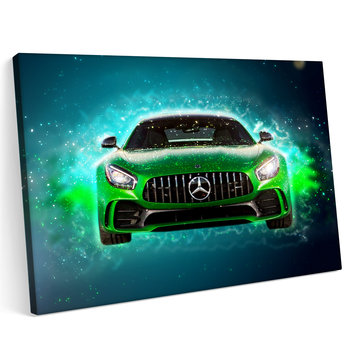 Obraz na płótnie 70x50 Mercedes AMG GT R Samochód Sport - Printonia