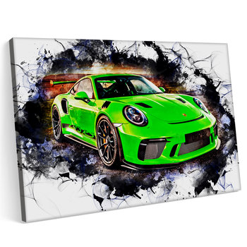 Obraz na płótnie 70x50 Porsche 911 GT3 RS Sport Samochód Tor - Printonia