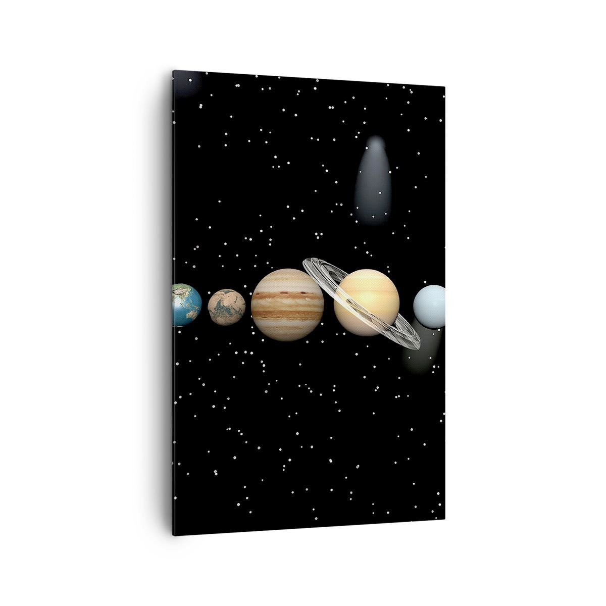 Obraz Na Płótnie A Planety Szaleją Szaleją 80x120cm Kosmos I Astronomia Układ Słoneczny