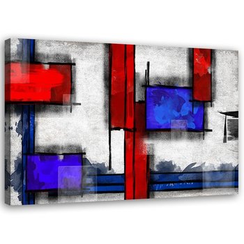 Obraz na płótnie, Abstrakcja geometryczna - 100x70 - Inny producent