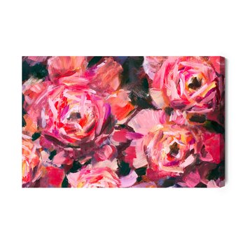 Obraz Na Płótnie Abstrakcyjny Malunek Róż 30x20 NC - Inny producent
