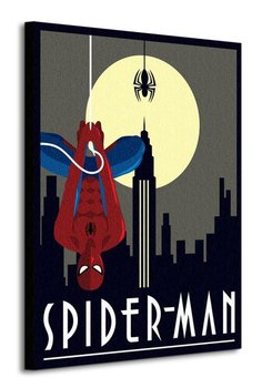 Obraz na płótnie ART GROUP Marvel Deco (Spider-man Hanging), 60x80 cm - Art Group