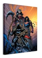 Obraz na płótnie Batman Death Metal Champions obrazy na ścianę do pokoju dziecka 60x80 cm Batman