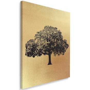 Obraz na płótnie Canvas FEEBY, Narysowane duże drzewo, 50x70 cm - Caro