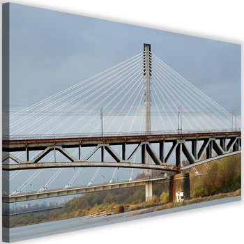 Obraz na płótnie Canvas FEEBY, Żelazny most, 90x60 cm - Caro